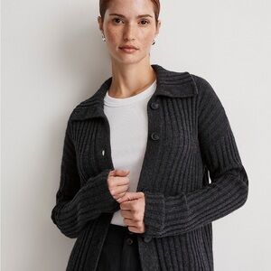 Madewell Oversize-Collar Cardigan Sweater XS NEW!